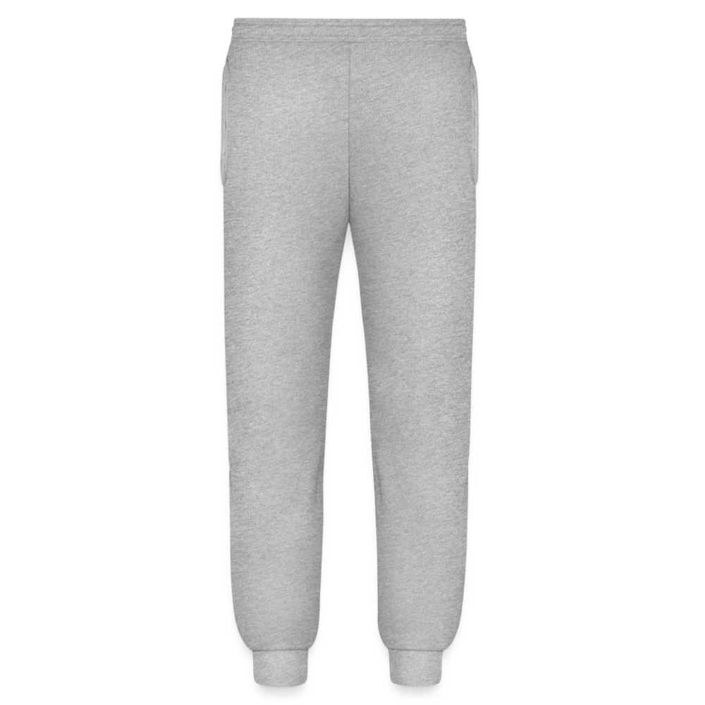 Unisex Joggers- Purple - heather gray