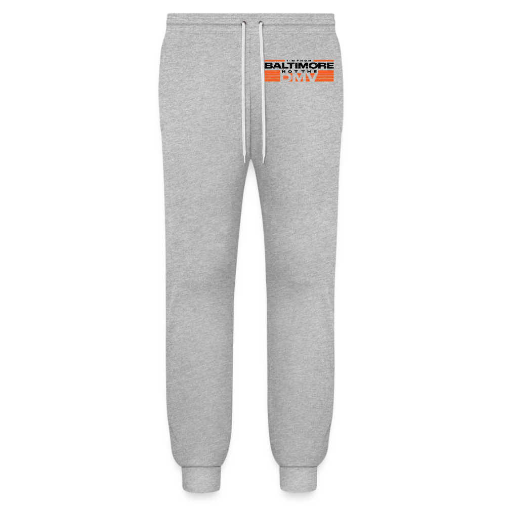 Unisex Joggers- Orang - heather gray